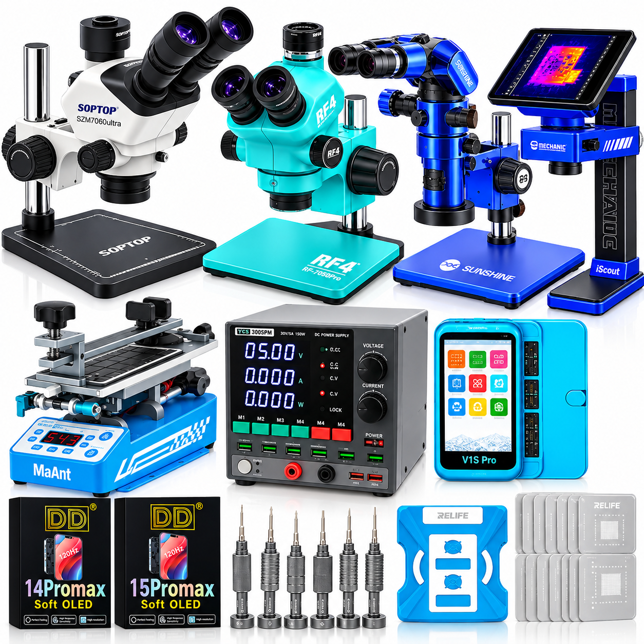 Genuine parts and tools