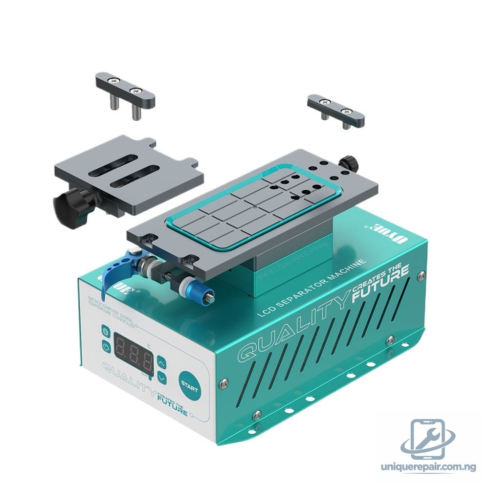 UYUE 958S-2 LCD Screen Separator – 360° Rotating Vacuum Heating Machine for Up to 7-Inch Mobile Phone Screen Repair